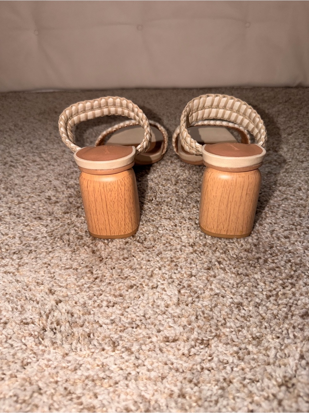 Universal Thread Cream Braided Slide Sandals for Women - Picture 3 of 4